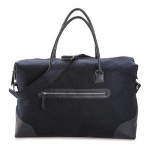 🌿DSW Navy Blue Felt Weekender🌿